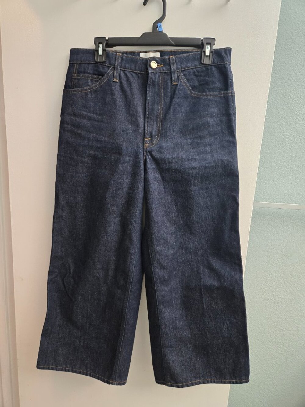 FRAME Le Italien Wide Crop Jeans Size 29 Made in Italy